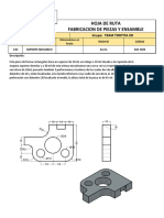 Hoja de Ruta Fabricacion de Piezas y Ensamble