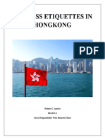 Business Etiquettes in Hongkong