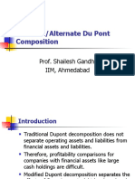 Modified Du Pont Decomposition