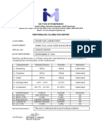 Performance Validation