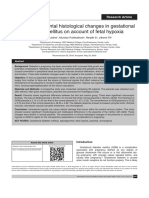 A Study of Placental Histological Changes in Gestational - Mulheres PDF