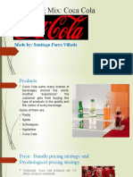 Marketing Mix: Coca Cola: Made By: Santiago Parra Villada