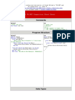 Cheat Sheet CSharp Vs VBdoc