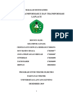 Hubungan Transformasi Z Dan Transformasi Laplace