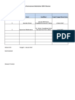 Form 1 - Perencanaan SDM