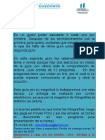 Guía de aprendizaje sobre temas varios con instrucciones de entrega