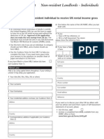 Non-Resident Landlord Tax Form