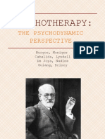 Psychotherapy - The Psychodynamic Perspective