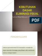 Kebutuhan Eliminai Fekal 2020 PDF