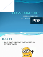 Classroom Rules 1