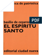 BASILIO DE CESAREA El Espiritu Santo