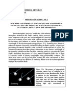 Importance of the Sun for Atmospheric Processes