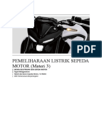 PEMELIHARAAN LISTRIK SEPEDA MOTOR (Materi 3)