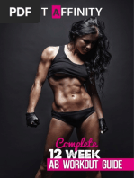 Fit Affinity Ab Workout Guide PDF PDF Abdomen Breathing