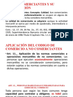 De Los Comerciantes y Su Calificación