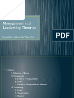 Management and Leadership Theories