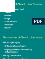 Etiologies of Chronic Liver Disease: Infections, Esp. Viral Toxins Genetic Drugs Autoimmune Vascular Biliary