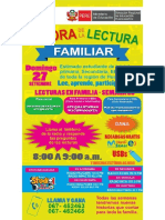 Inicial - LA HORA DE LA LECTURA FAMILIAR - 27 de Setiembre