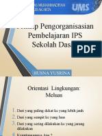 IPS SekDas Prinsip Organisasi Pembelajaran