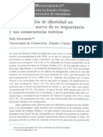 La Construcción de Identidad en Las Minorías PDF