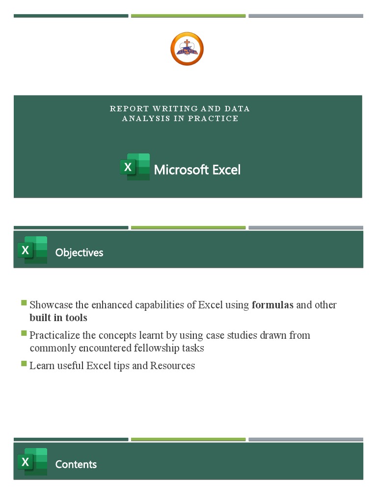 Advanced Excel Report Writing Guide | PDF | Microsoft Excel | Data Analysis
