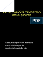 Curs Dermatologie Pediatrica