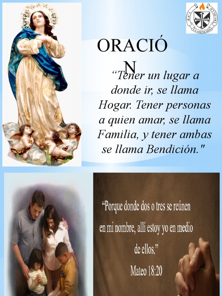 Oración por el Hogar y la Familia | PDF | Religión y espiritualidad