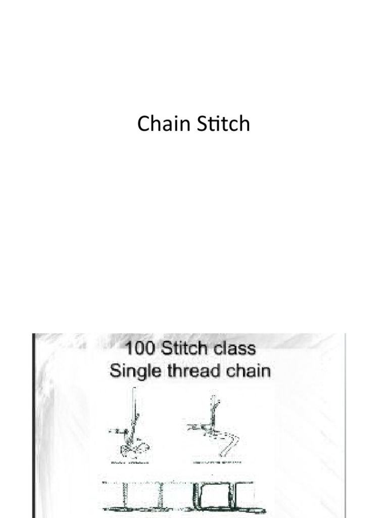 Session-9chain Stitch | PDF | Home & Garden | Computers