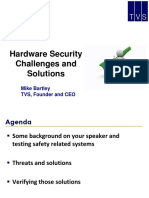 TVS Hardware Security Challenges and Solutions