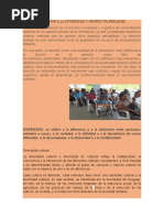 Atencion A La Diversidad y Grupos Vulnerables