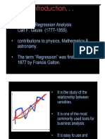 Module 7 Regression Analysis