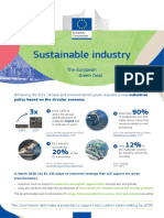 Sustainable Industry: The European Green Deal