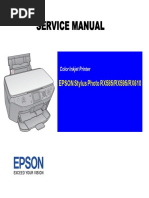 Service Manual: EPSON Stylus Photo RX585/RX595/RX610