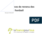 Les Sources de Revenu Des Clubs de Football - La Finance Pour Tous