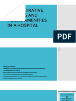 ADMINISTRATIVE SERVICES in Hospital
