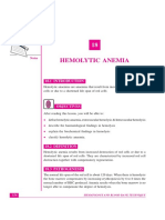 Hemolytic Anemia: Notes