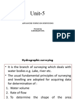 Unit-5: Advanced Topics in Surveying