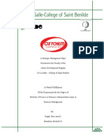 A Strategic Management Paper Presented T PDF