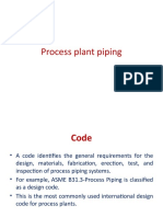 Process Plant Piping