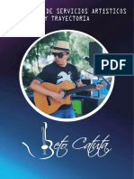 Presskit Beto Catuta 2020