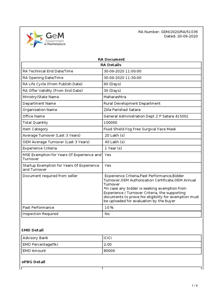 RA Document RA Details | PDF | Specification (Technical Standard ...