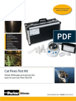 Parker Kittiwake Announces The Easy-To-Use Cat Fines Test Kit