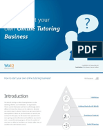 How To Start Your Own Online Tutoring Business PDF