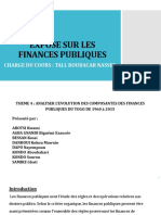Expose Sur Les Finances Publiques