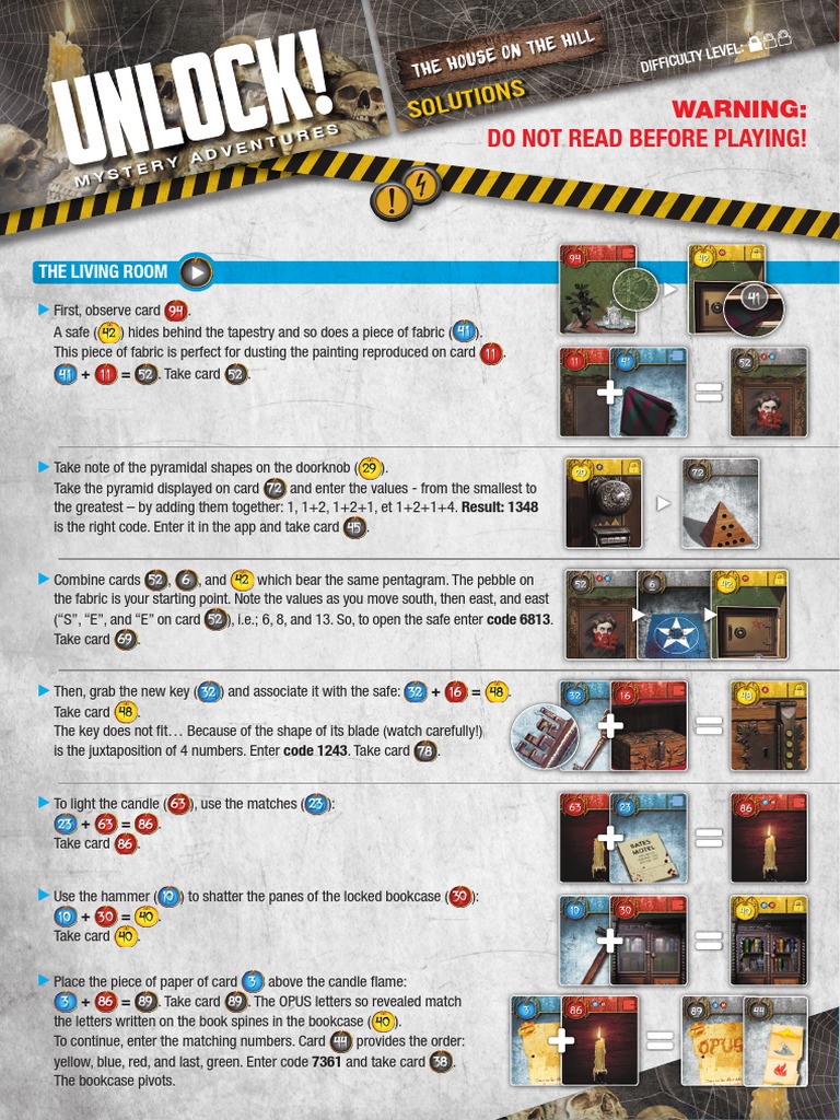 Mystery Adventures: House Solutions | PDF | Nature