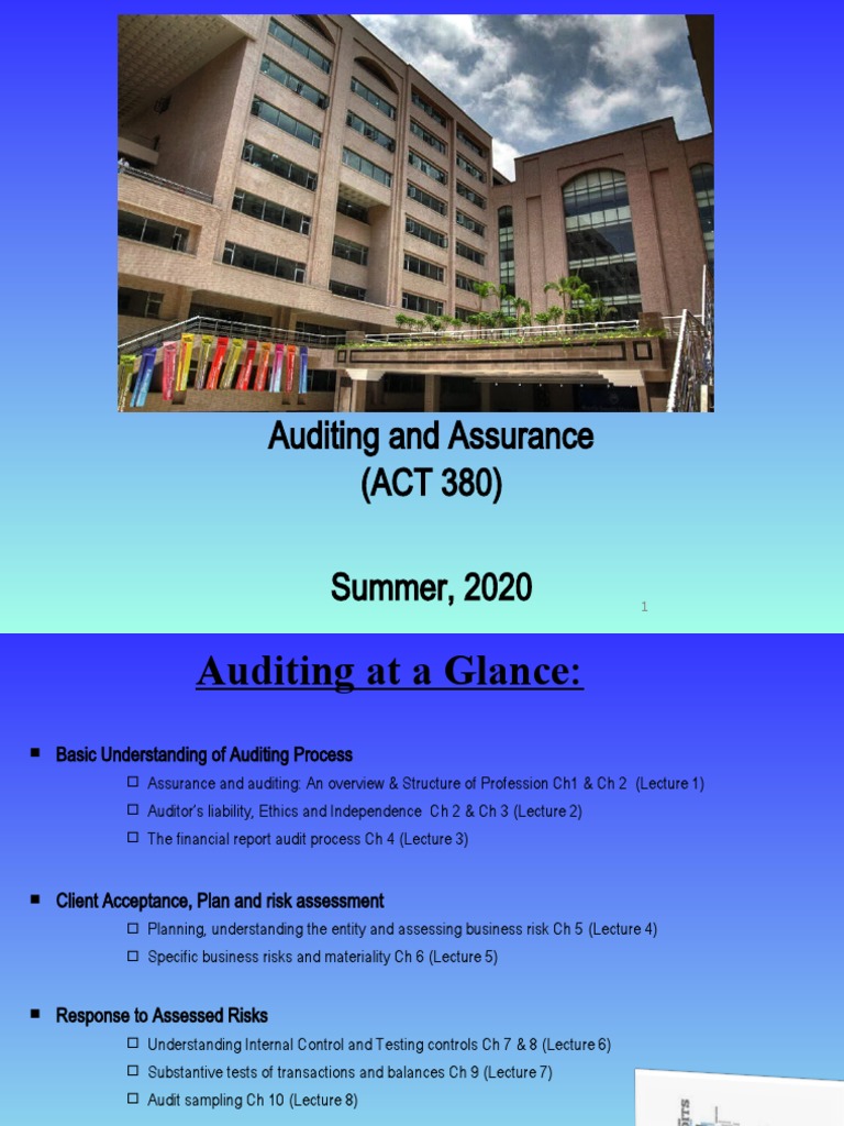 Auditing Process Overview and Standards | PDF | Auditor's Report ...