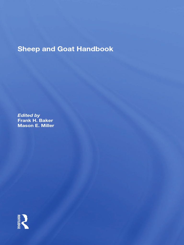 Sheep and Goat Handbook: Edited by | PDF | Goat | Sheep