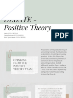 Debate - Positive Theory