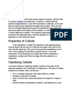 Colloid: Solution