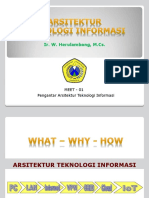 Arsitektur Teknologi Informasi - Preview Kuliah